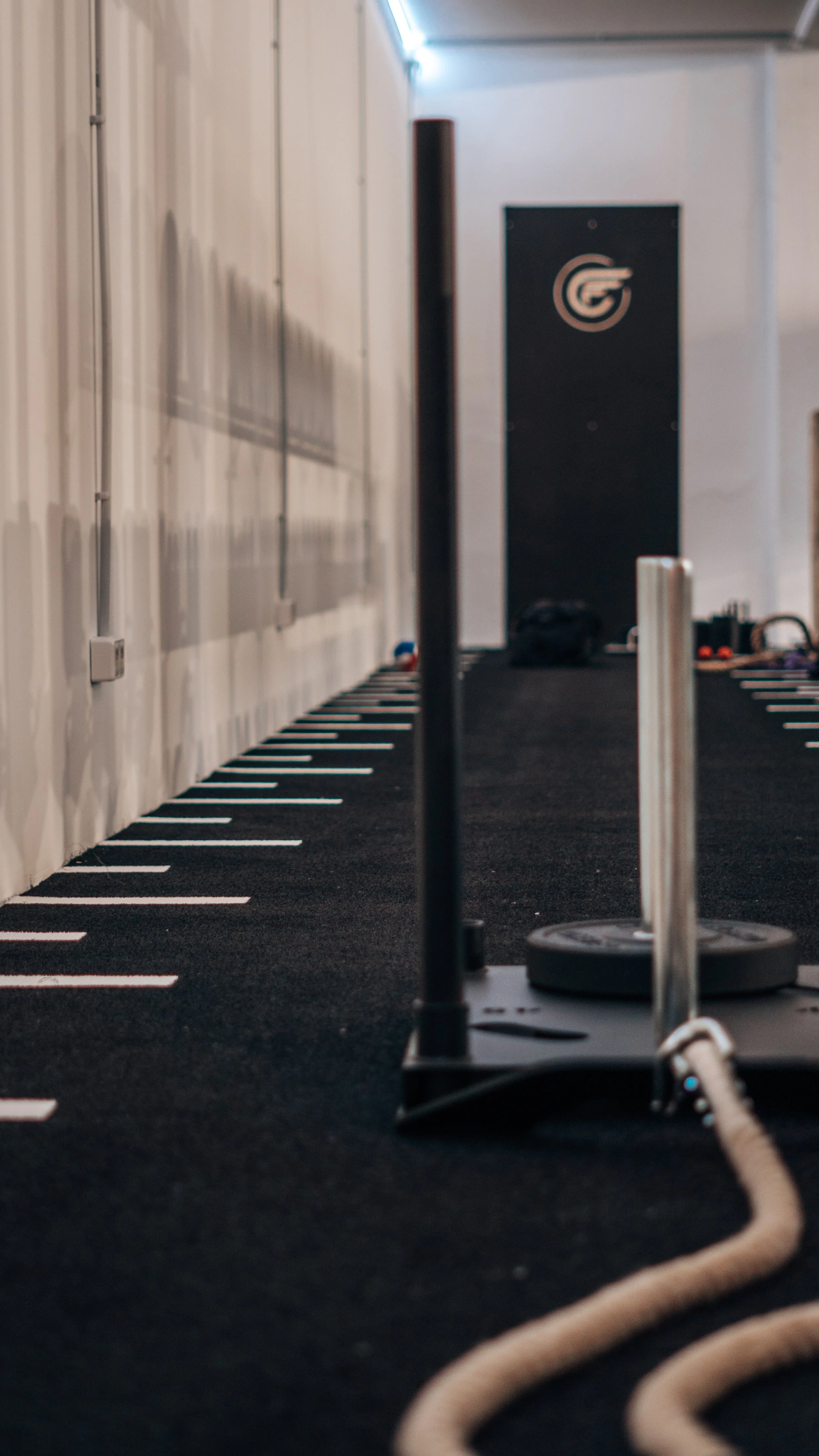Turf und Schlitten für Hyrox bei CrossFit Am Roten Turm