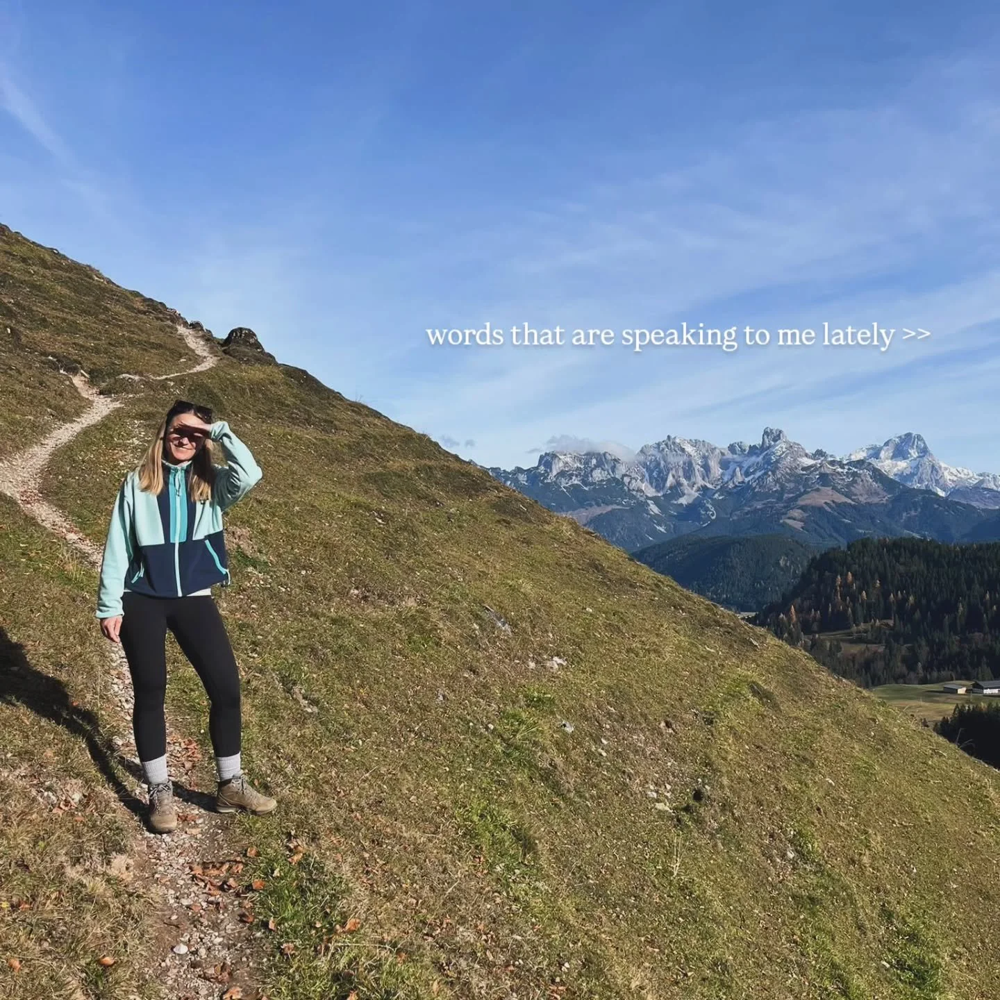 Maybe they speak to you too?

A small ritual of mine is to turn to words that feel like small reminders of what really matters:

the little things, soft love, choosing happiness by romanticising life in the simplest ways,
being here fully, honoring w