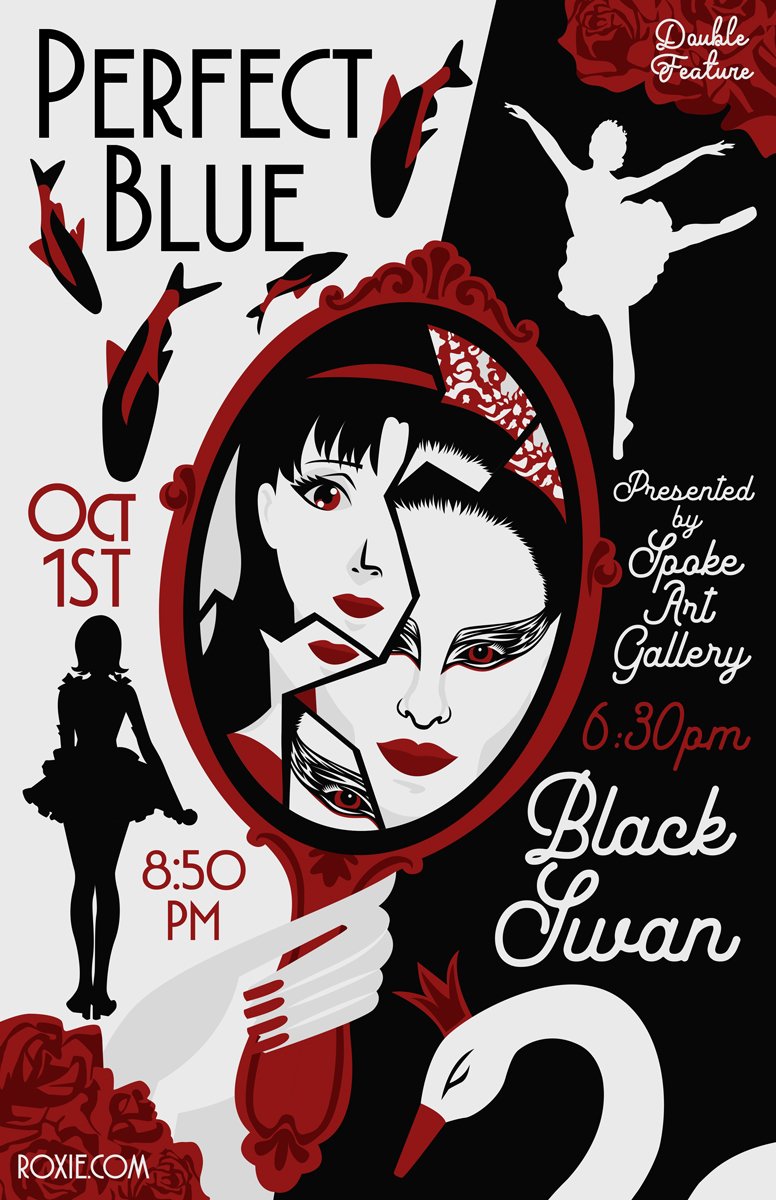 Perfect Blue x Black Swan Double Feature by Bekah Phillips-Nevin