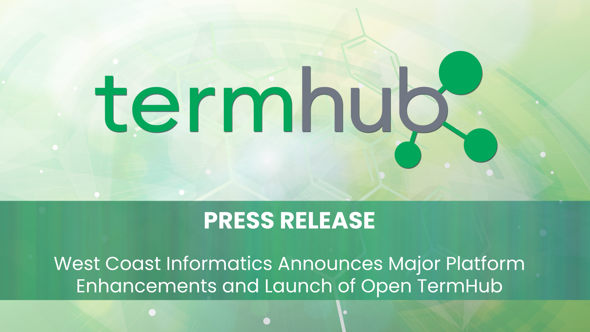 WCI Announces Major Platform Enhancements and Launch of Open TermHub