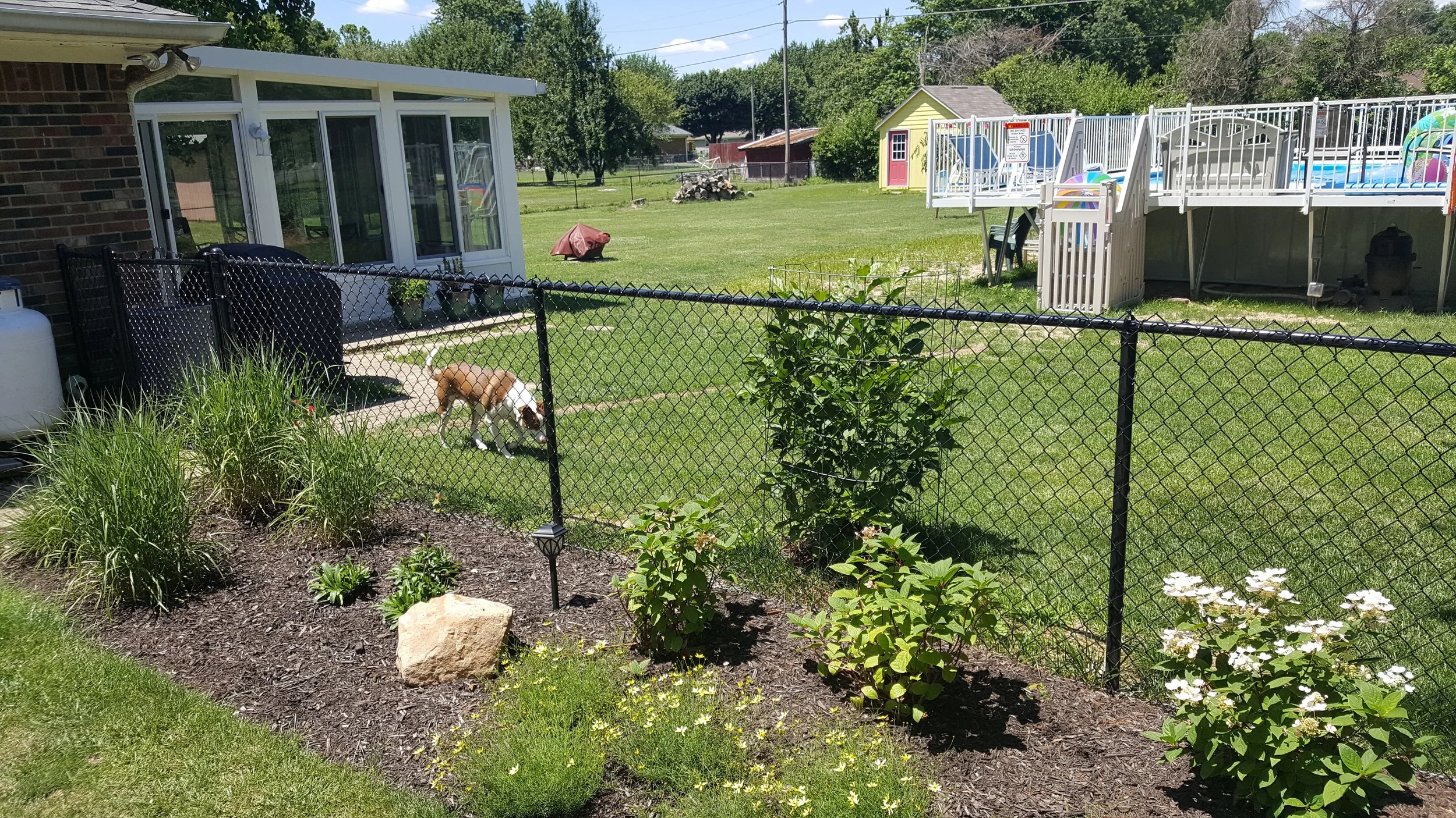 chain fence installation