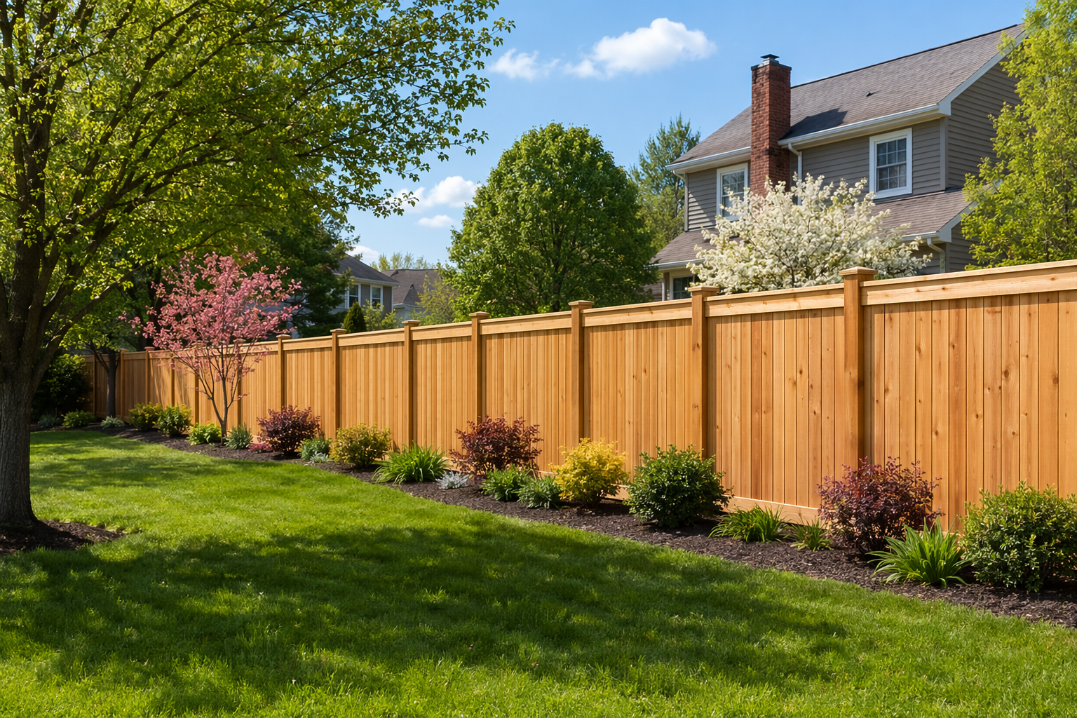 Popular Cedar Fence