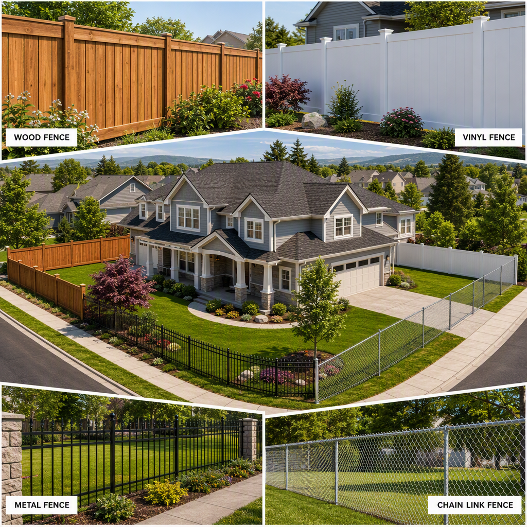 Types of Fences