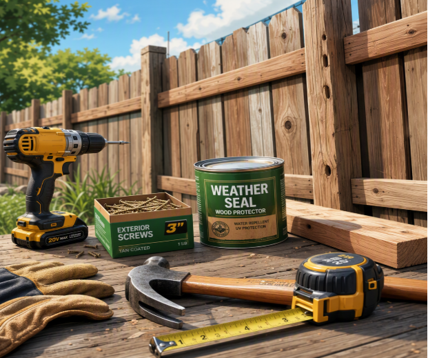 What You Need for DIY Fence Repair and Maintenance