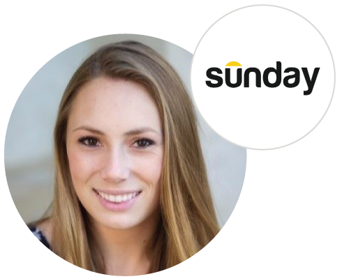 Talia Zahm, Sunday