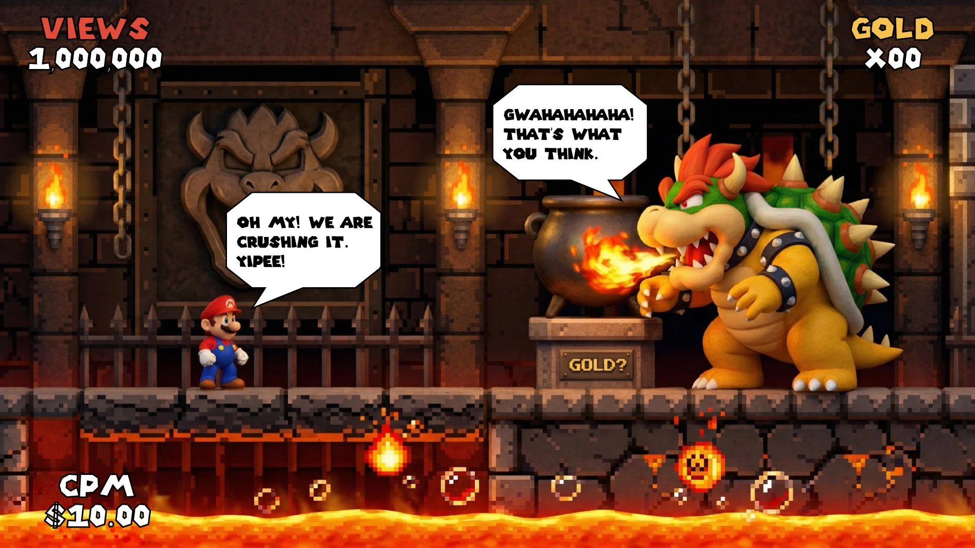 Graphic Detailing How Vanity Metics May Not Lead to Conversions