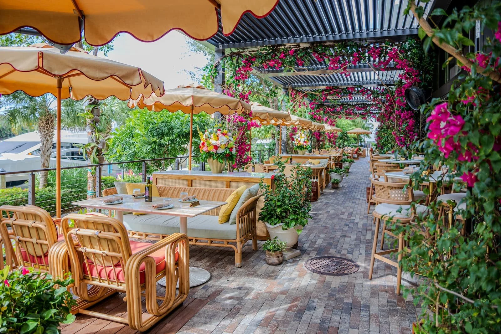 Elia on the River Patio