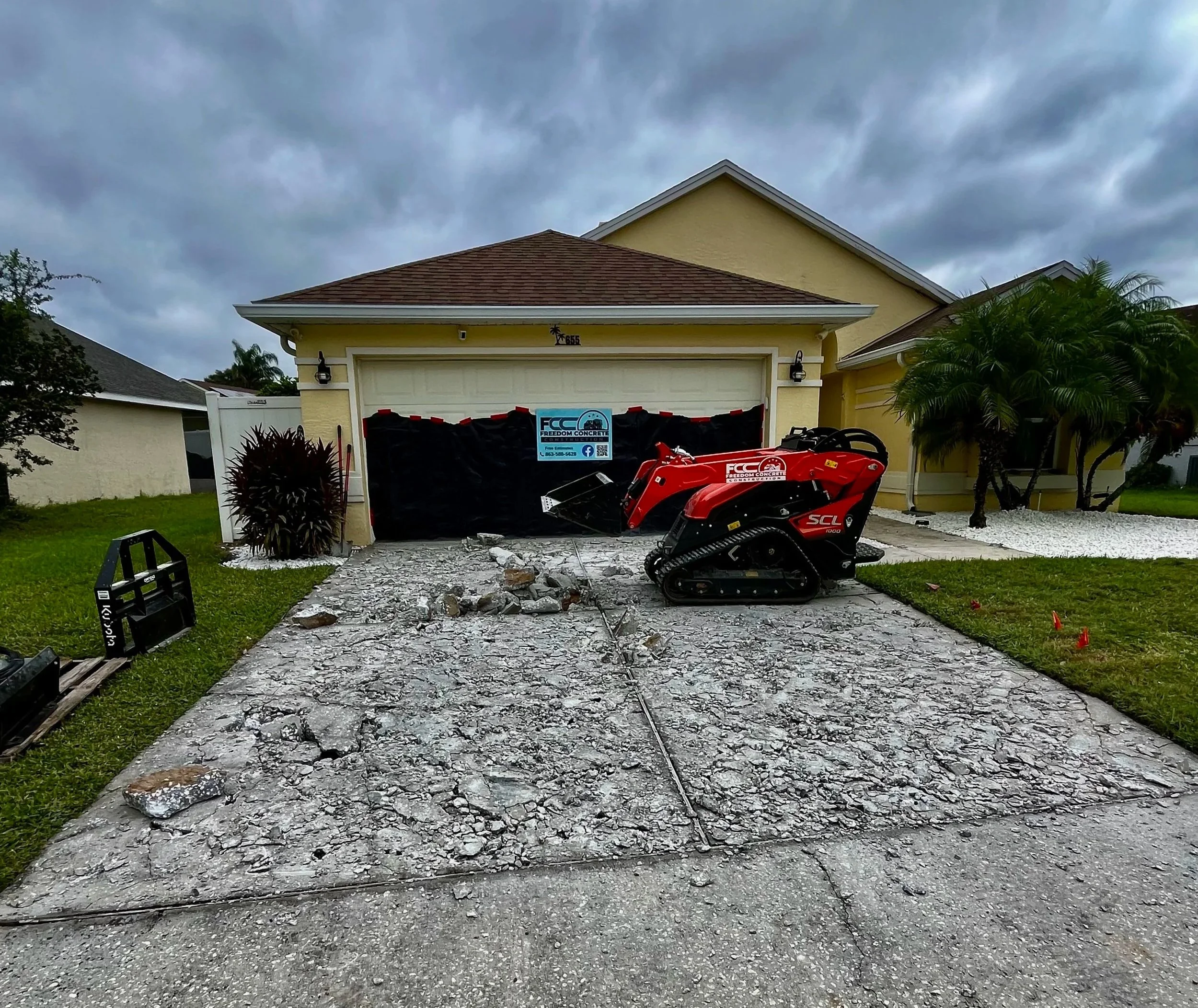 concrete demo, demo, affordable concrete