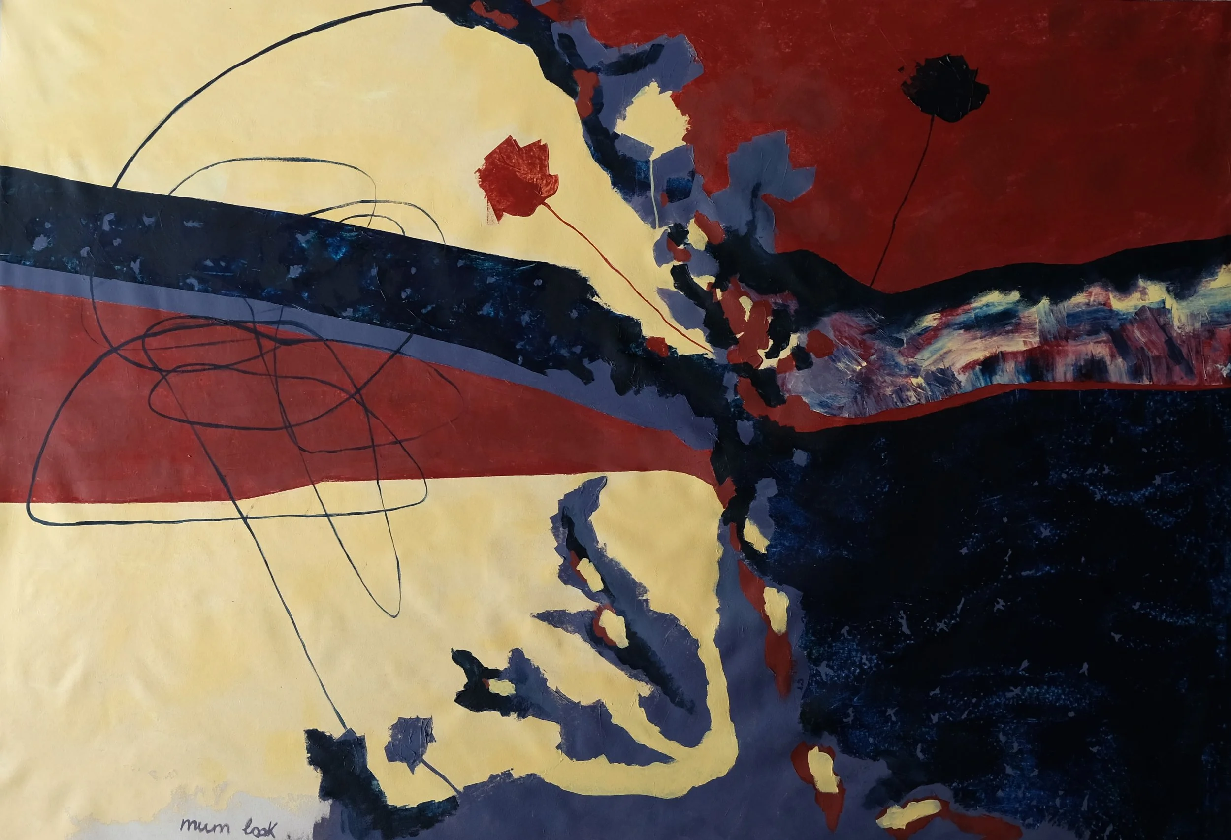 Anastasia_Naassan_Mum, look — Flowers_Acrylic paint on canvas_157*110cm_2025.JPG