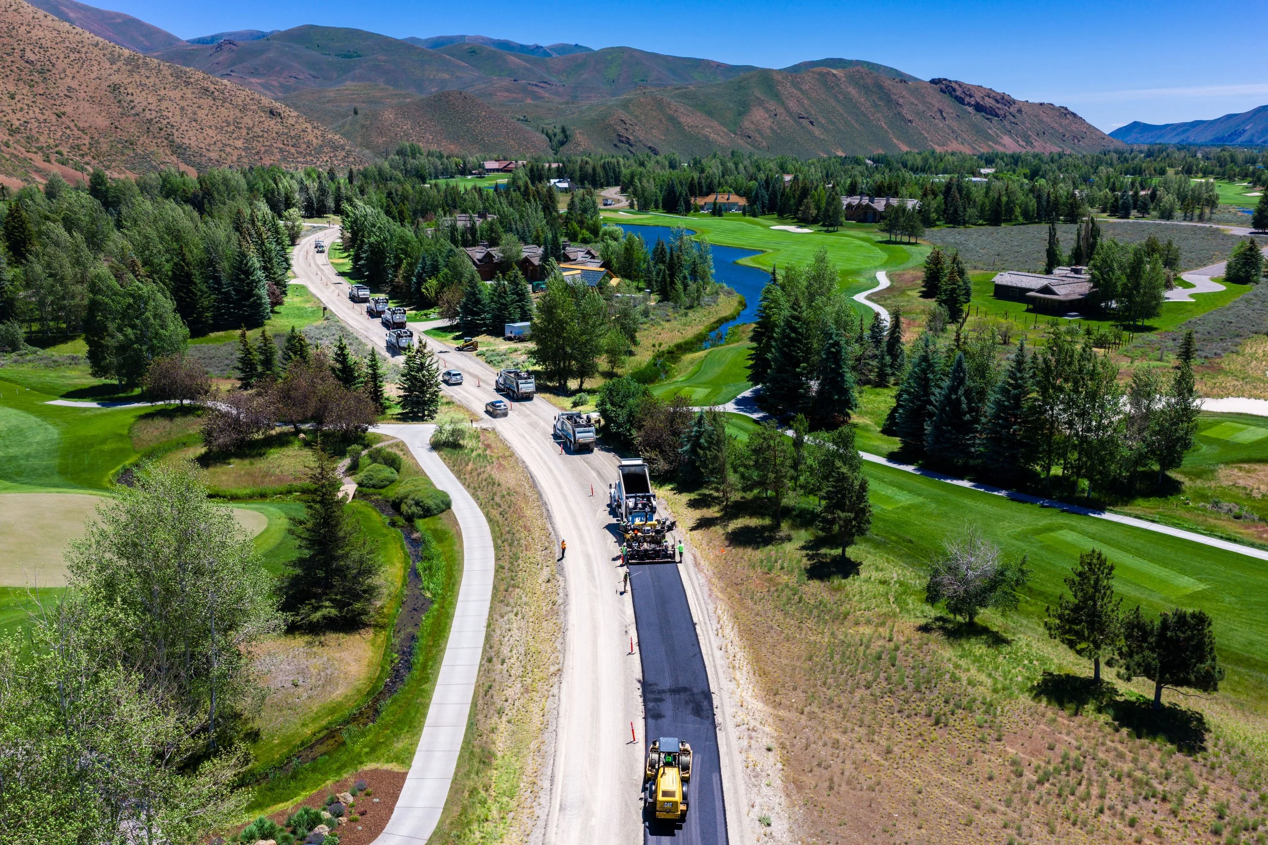 Valley Club Road Improvement