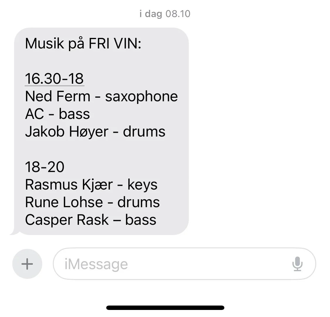Er der #frimusik p&aring; #frivin?