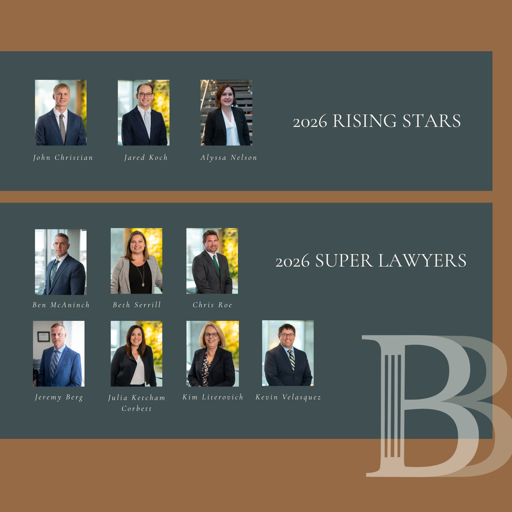 Ten Blethen Berens Attorneys Receive Super Lawyer &amp; Rising Star Designations