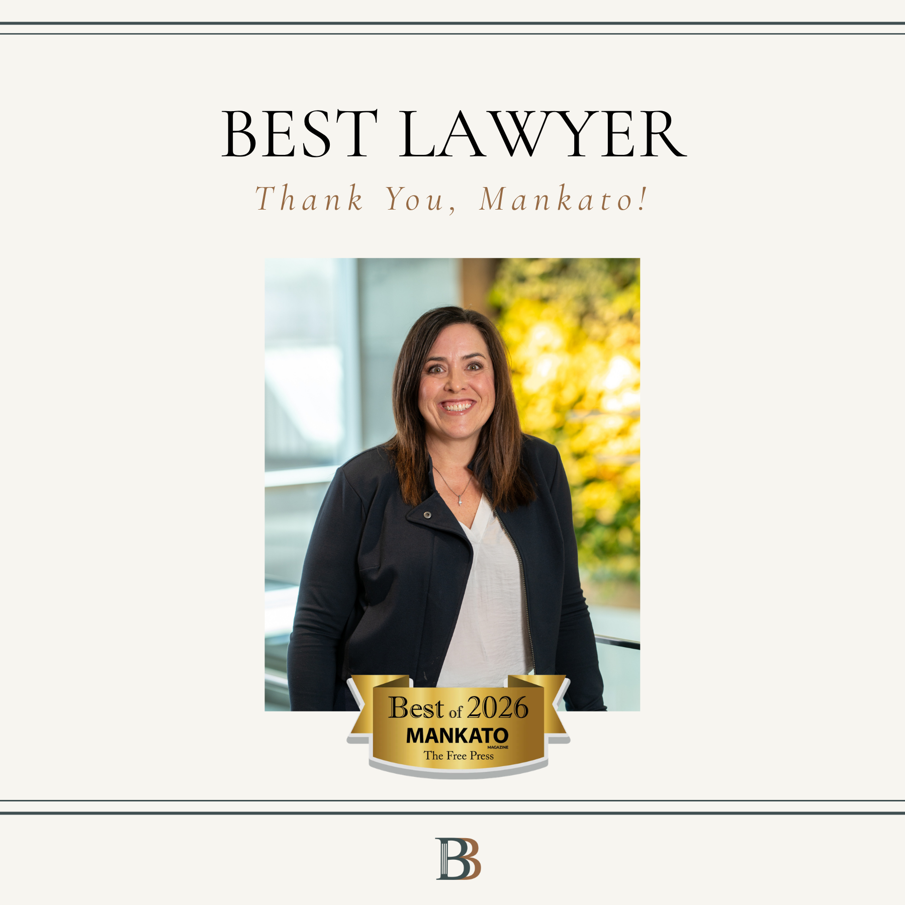 Julia Ketcham Corbett Named 2026 Best Lawyer in Mankato