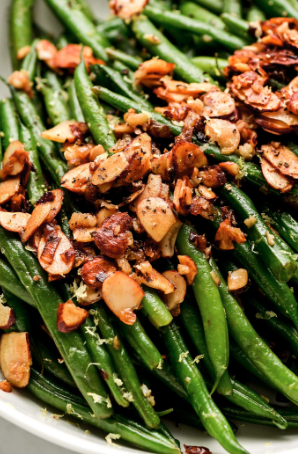Green Bean Almondine
