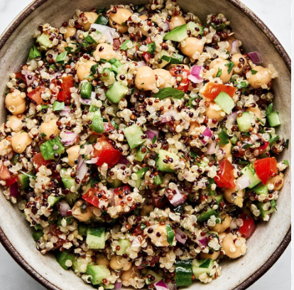 Spring Vegetable Quinoa (Vegan)