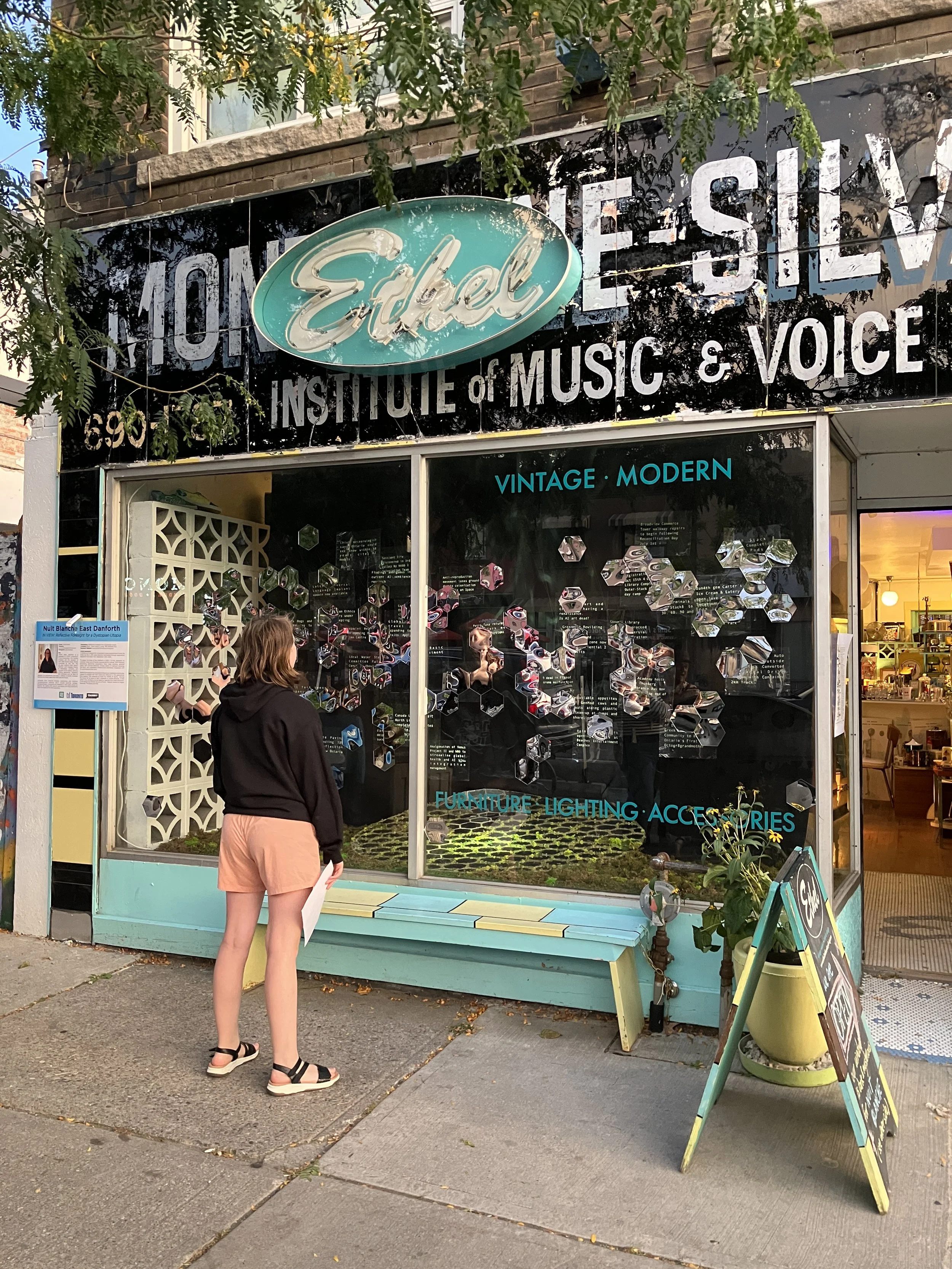 Reflective Foresight for a Dystopian Utopia, 2023 (Daytime view)