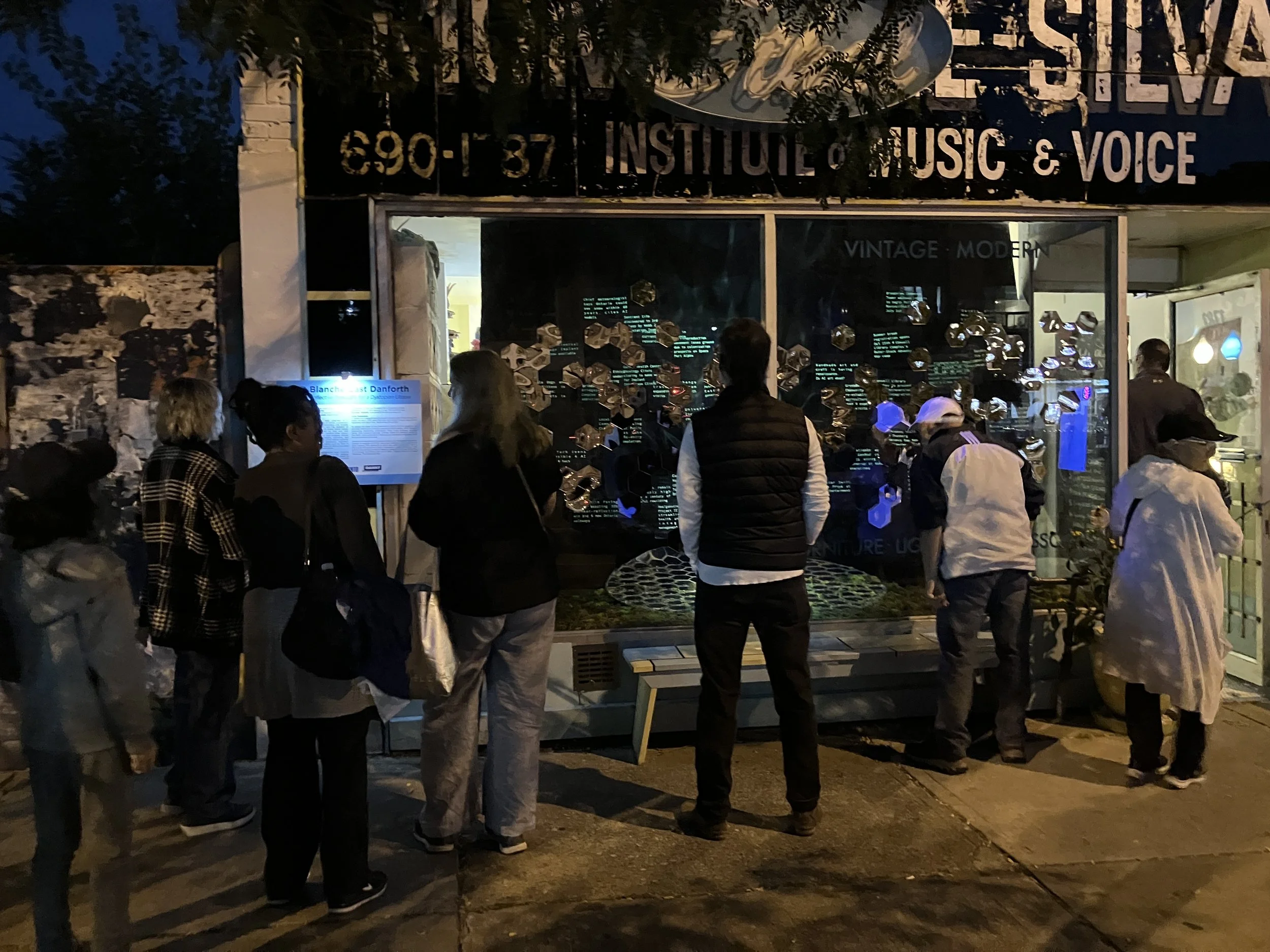 Reflective Foresight for a Dystopian Utopia, 2023 East End Arts Nuit Blanche