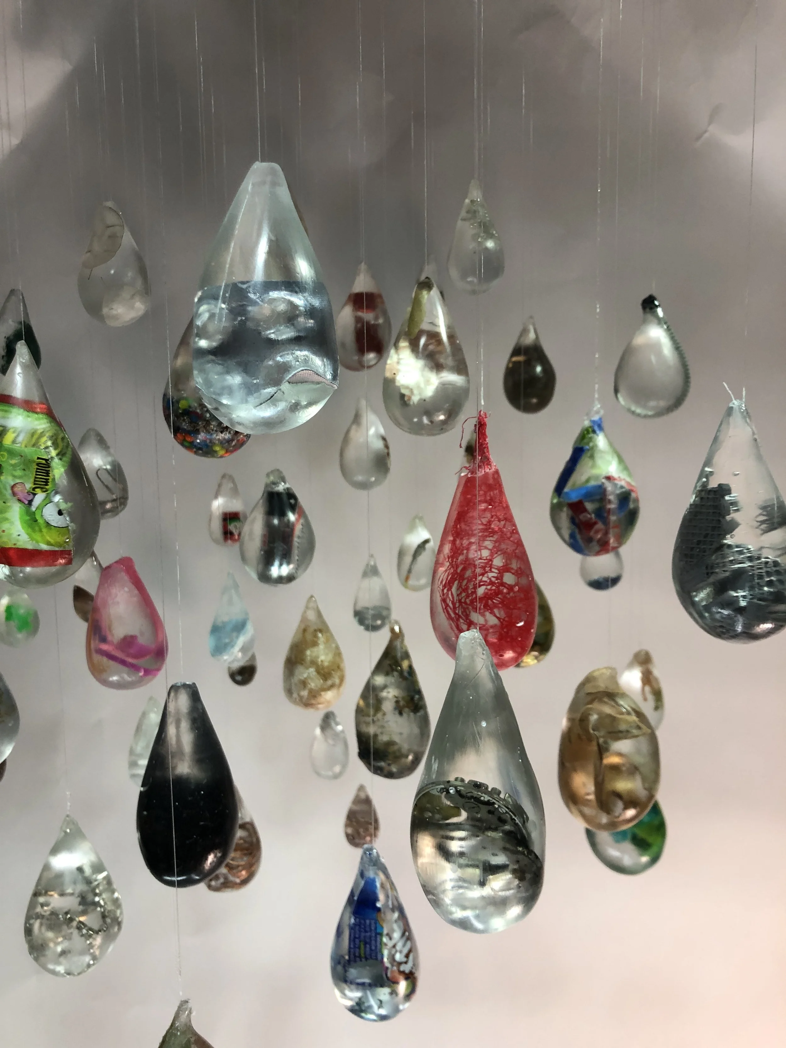 All Our Pretty Baubles Reign Down On Us (Detail), 2021