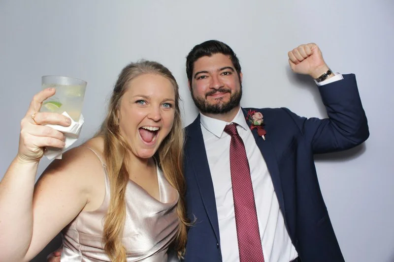 Wedding at Winterbourne Inn, Orange Park, Florida.  Wedding Photo Booth by Bokeh & Birch photobooth co. Jacksonville photo booth rentals. Wooden photo booth