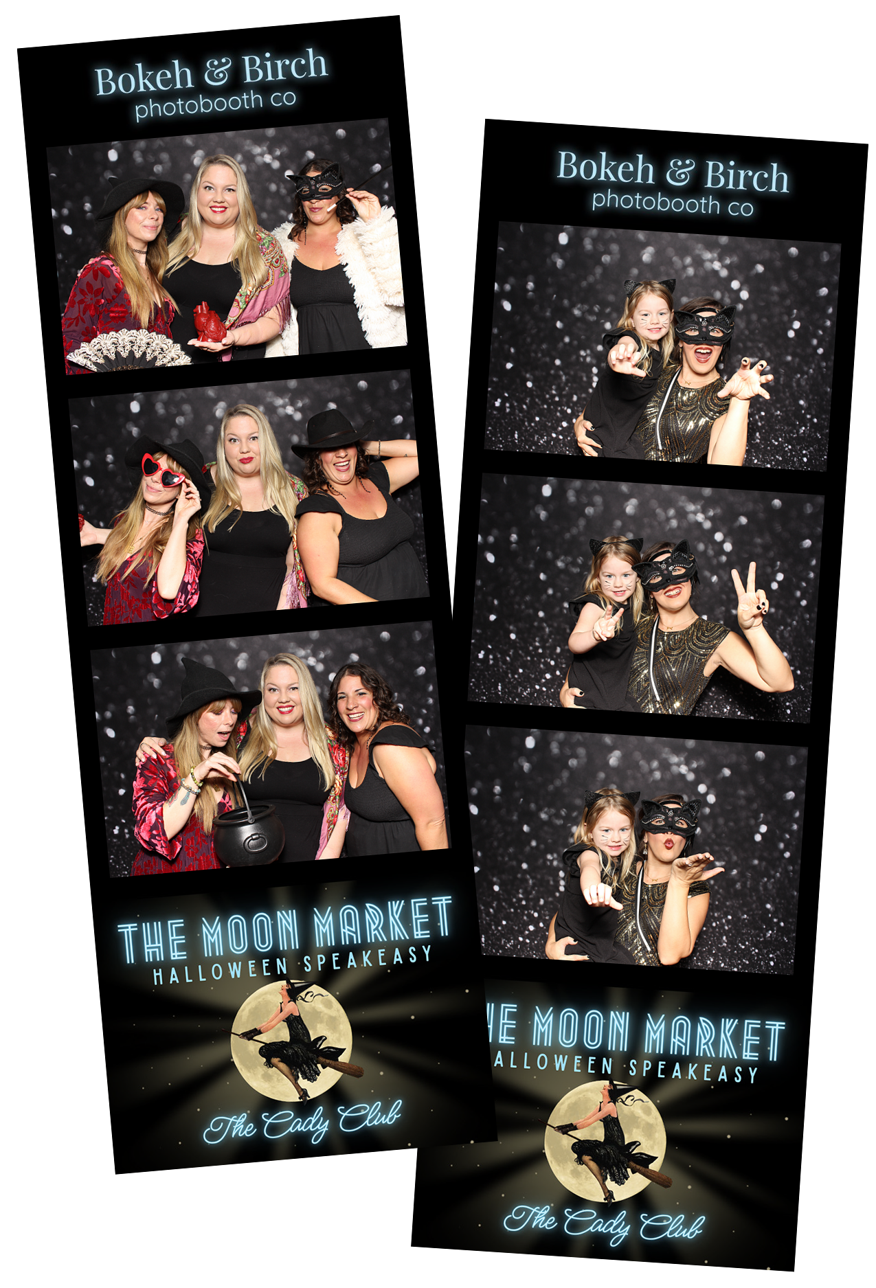 Halloween Speakeasy Photo Booth Prints
