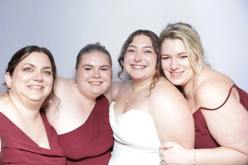 Wedding at Winterbourne Inn, Orange Park, Florida.  Wedding Photo Booth by Bokeh & Birch photobooth co. Jacksonville photo booth rentals. Wooden photo booth