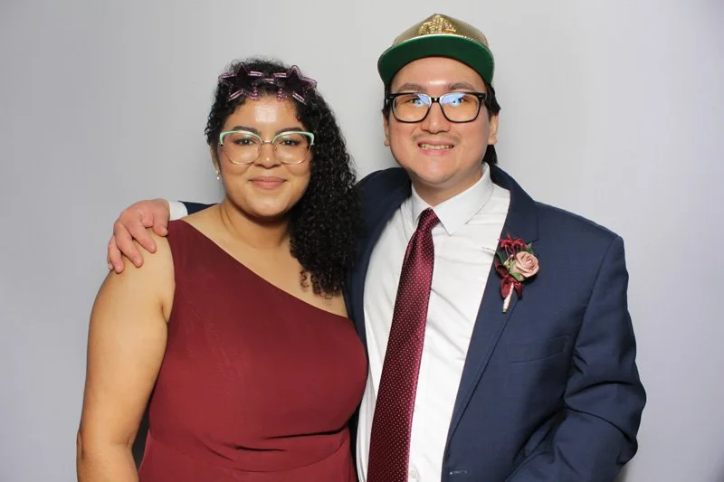 Wedding at Winterbourne Inn, Orange Park, Florida.  Wedding Photo Booth by Bokeh & Birch photobooth co. Jacksonville photo booth rentals. Wooden photo booth