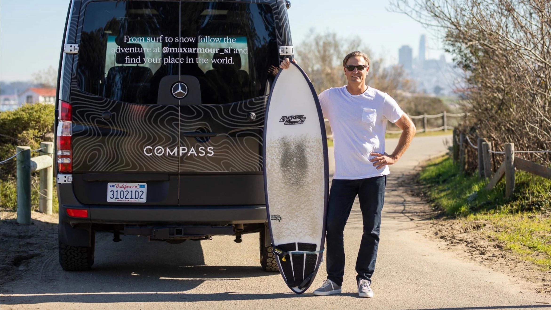 Creative for Compass San Francisco Out-of-Home Campaigns 