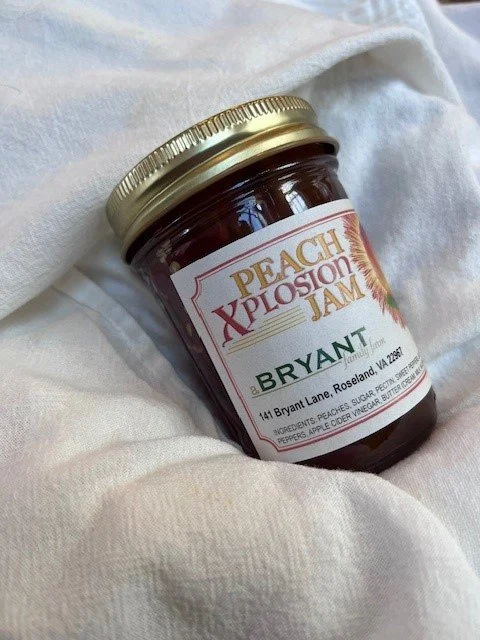 Small batch home made jam jelly and preserves in Nelson County Virginia