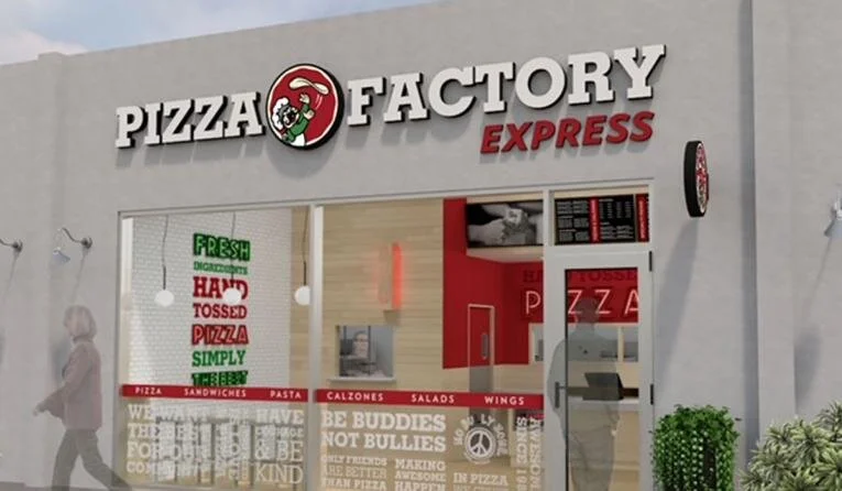 PIZZA FACTORY UNVEILS NEW EXPRES MODEL