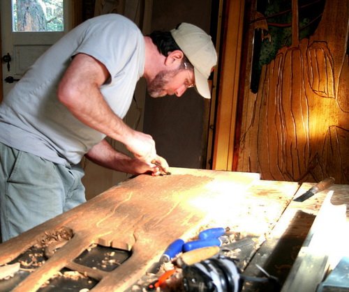 Working on a New Door