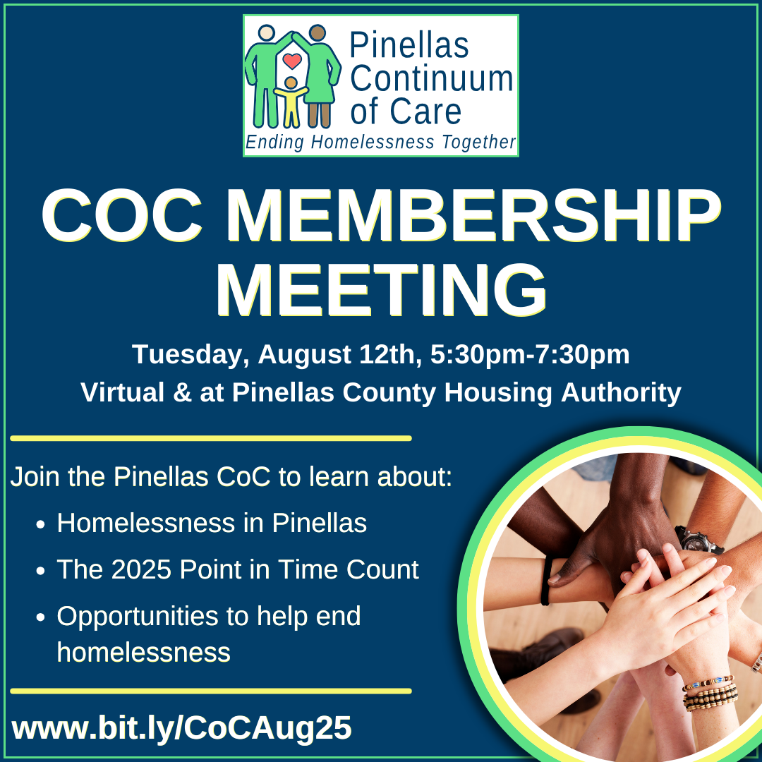 Pinellas CoC Membership Meeting