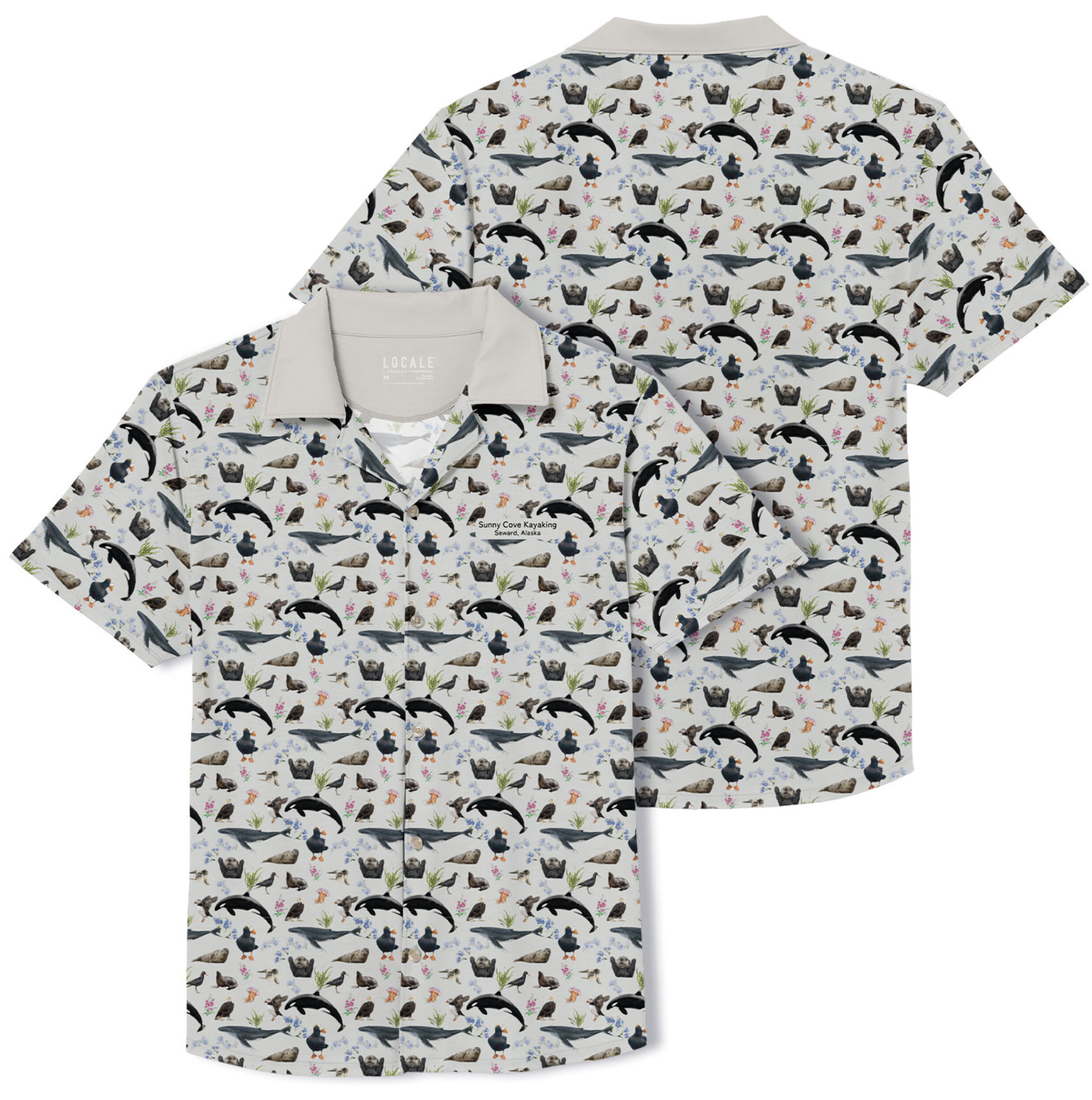 Sunny Cove Kayaking: Unisex Camp Shirt