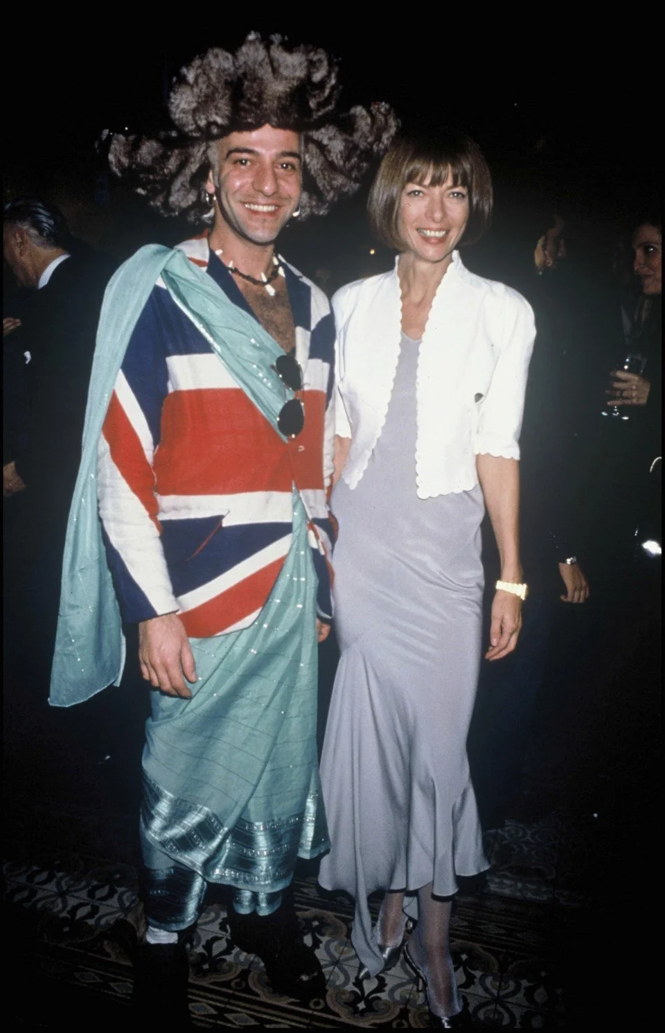 John Galliano and Anna Wintour at the fashion show.jpg