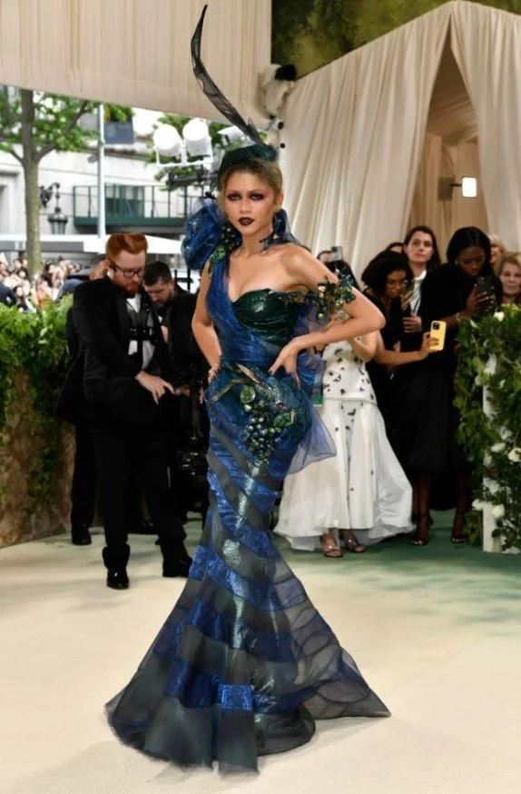 Zendaya in Maison Margiela Artisinal 2024 by John Galliano.jpg