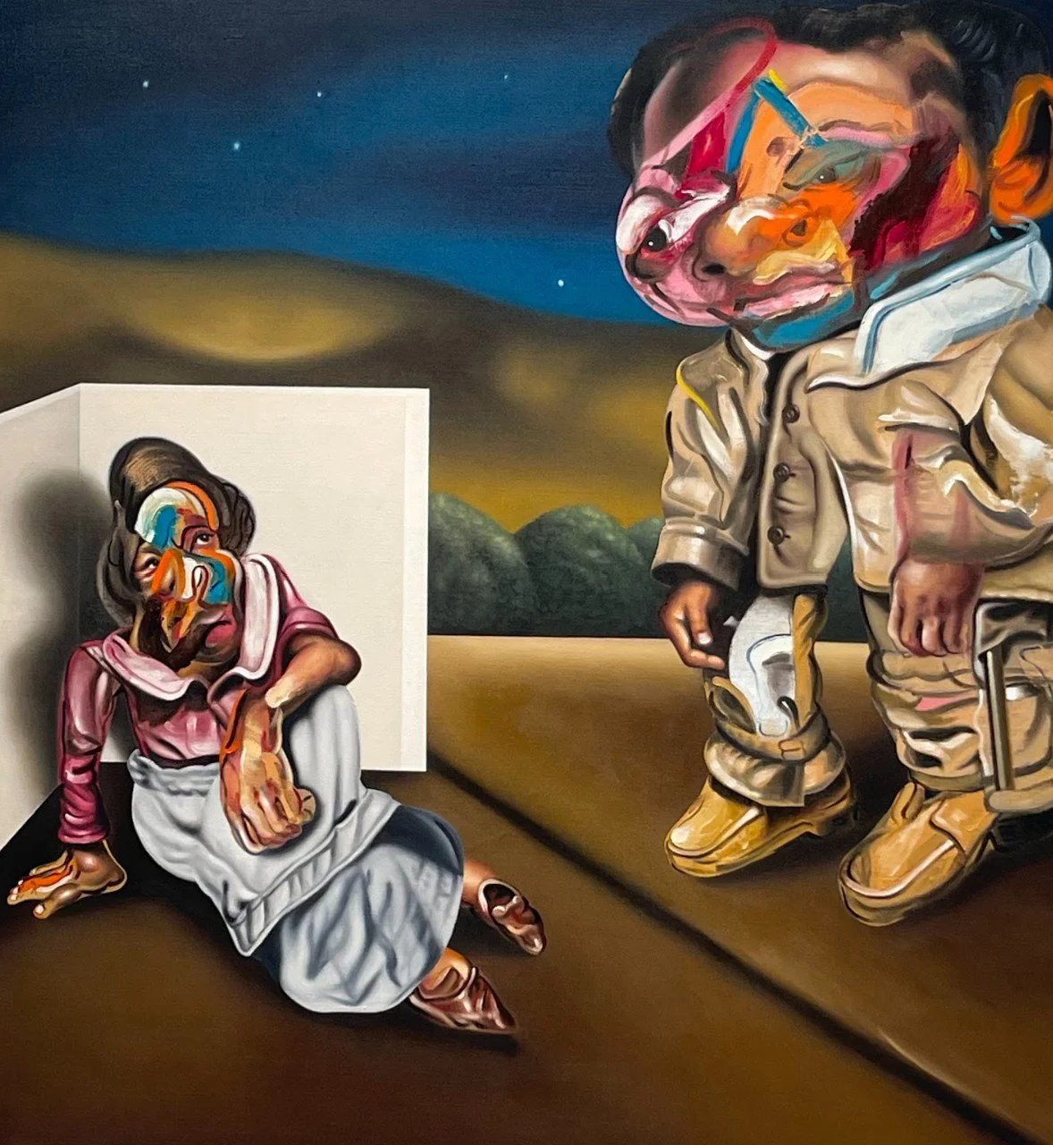 Vulnerability and Loss: Nathaniel Mary Quinn at Gagosian