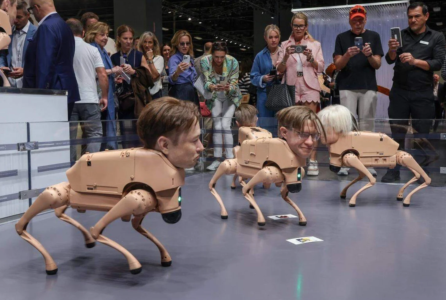 Art-Basel-Miami-beach-2025-Beeple-robot-dogs-elon-musk-jeff-bezos-zuckeberg-warhol-picasso-anarchy-daily-NFT-tech-.jpg