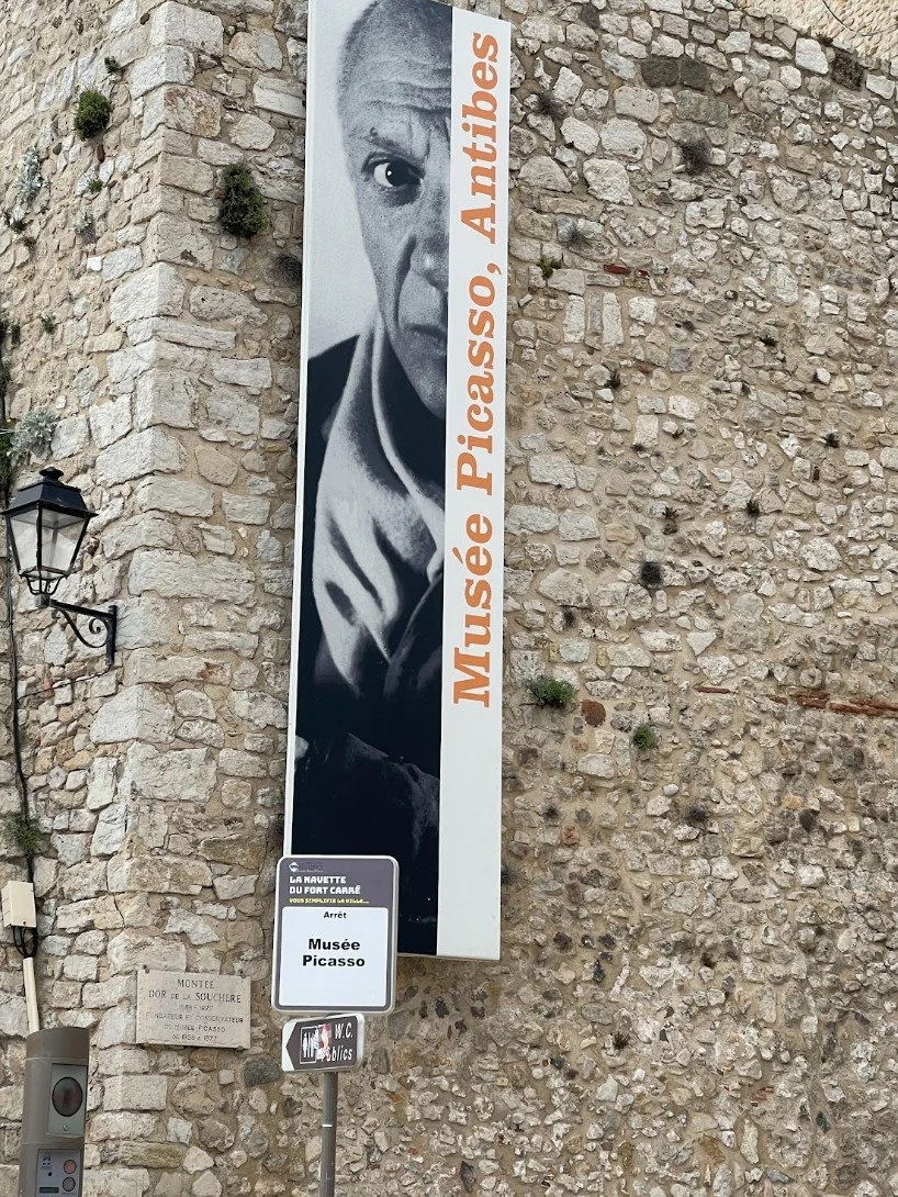 Château Grimaldi, home to Musée Picasso, Antibes.