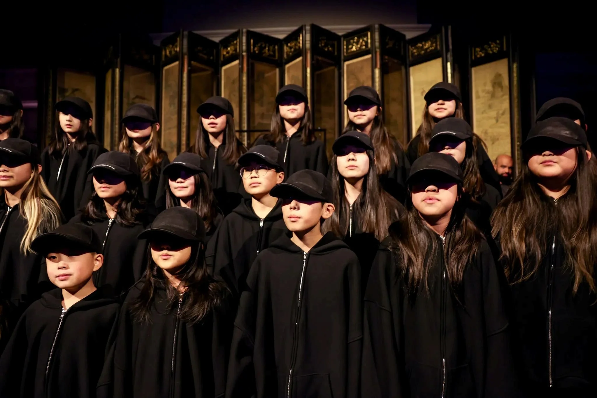 Korean American Youth Choir of New York performing at The Wang Contemporary opening 58 Bowery Chinatown New York 2026