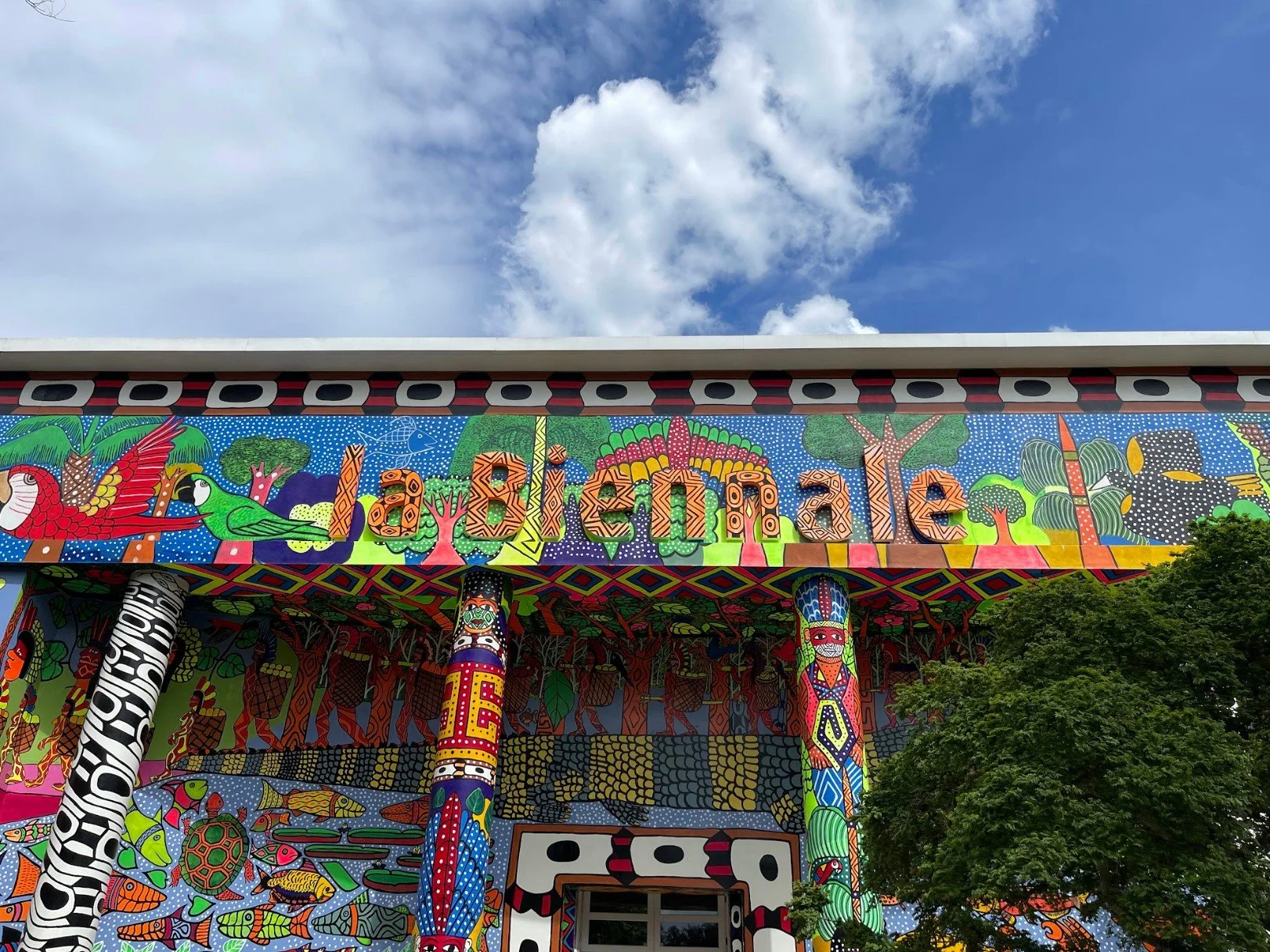 Venice Biennale Giardini pavilions during the 2024 International Art Exhibition, site of Koyo Kouoh's posthumous 2026 edition In Minor Keys
