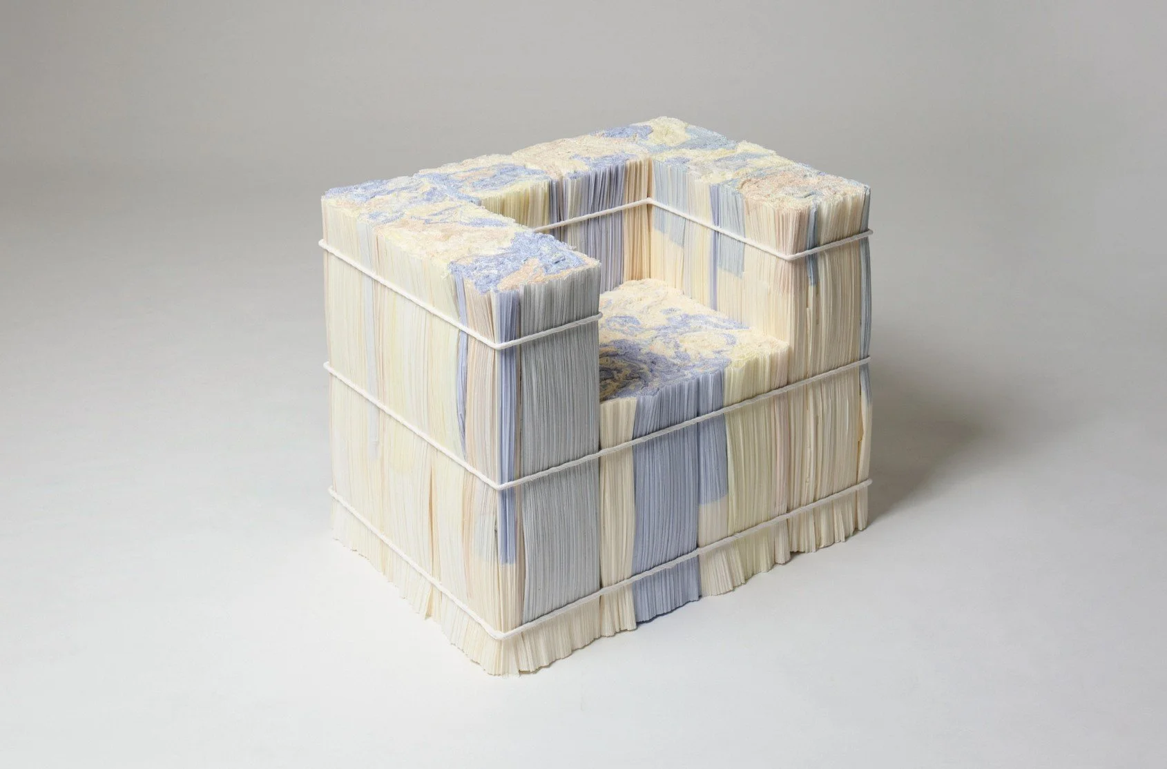 Issey Miyake The Paper Log: Shell and Core, Milan 2026, in collaboration with Ensamble Studio.