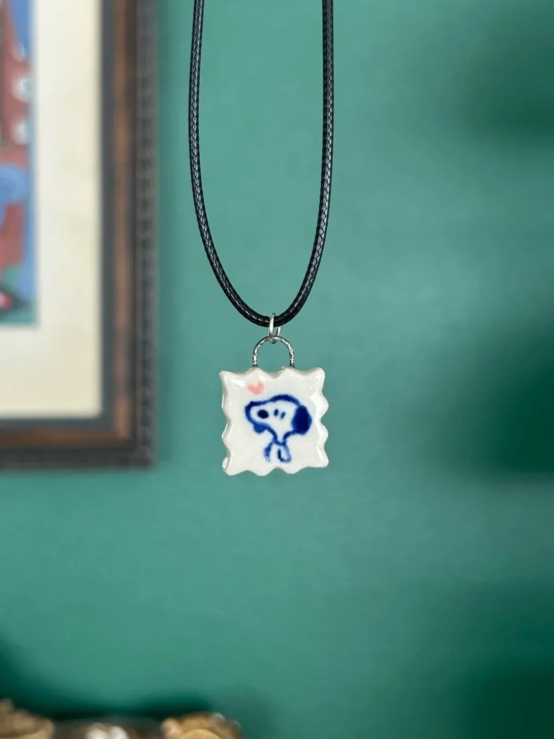 porcelain pendant