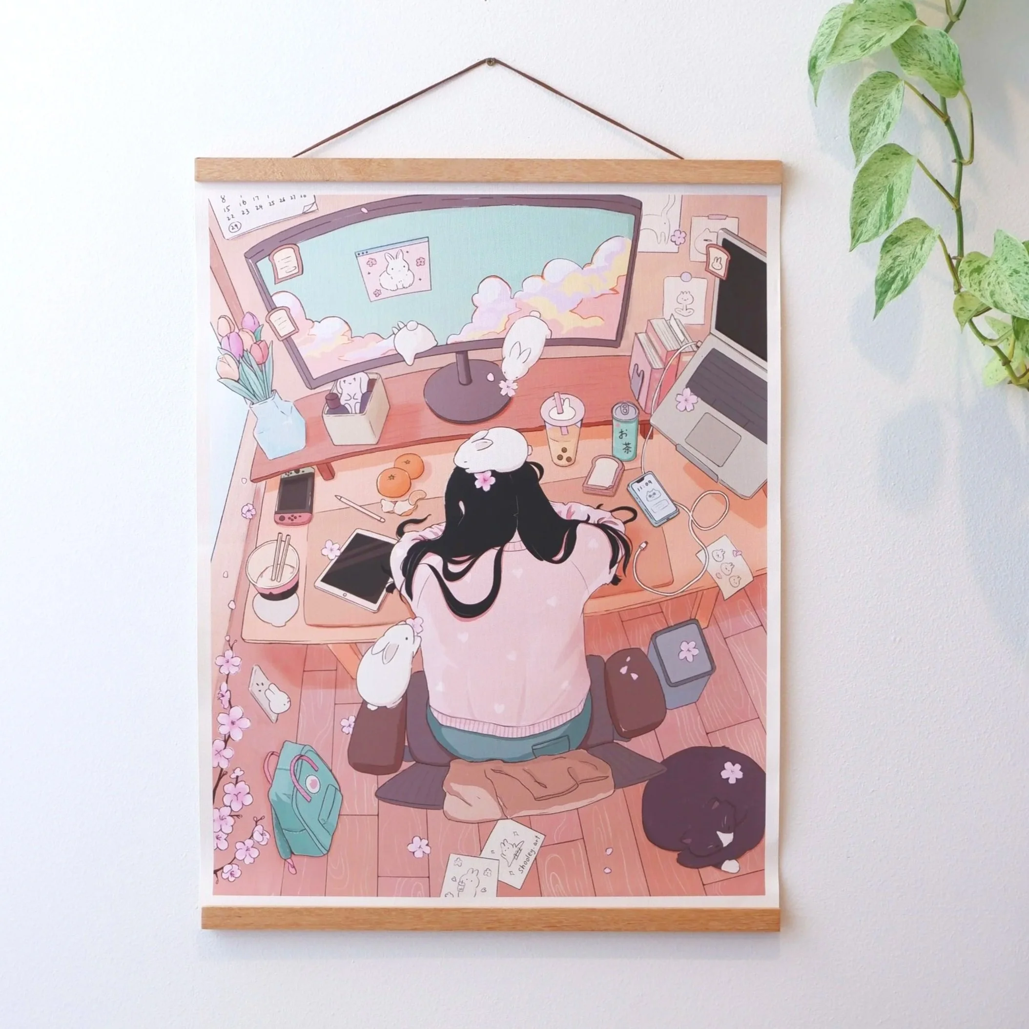 Canvas scroll