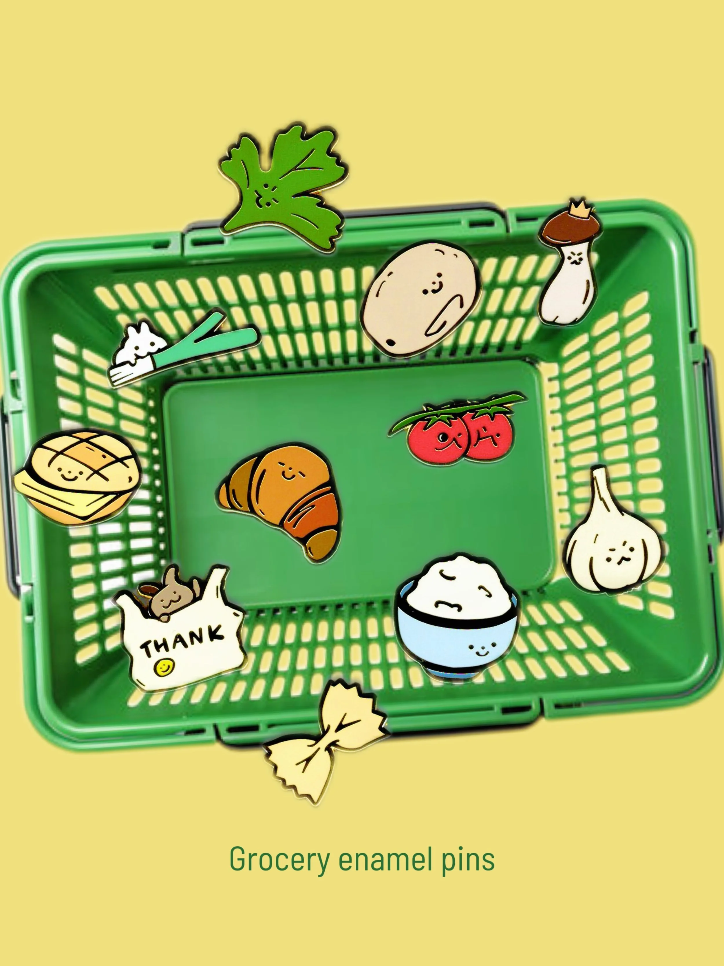 Enamel pins