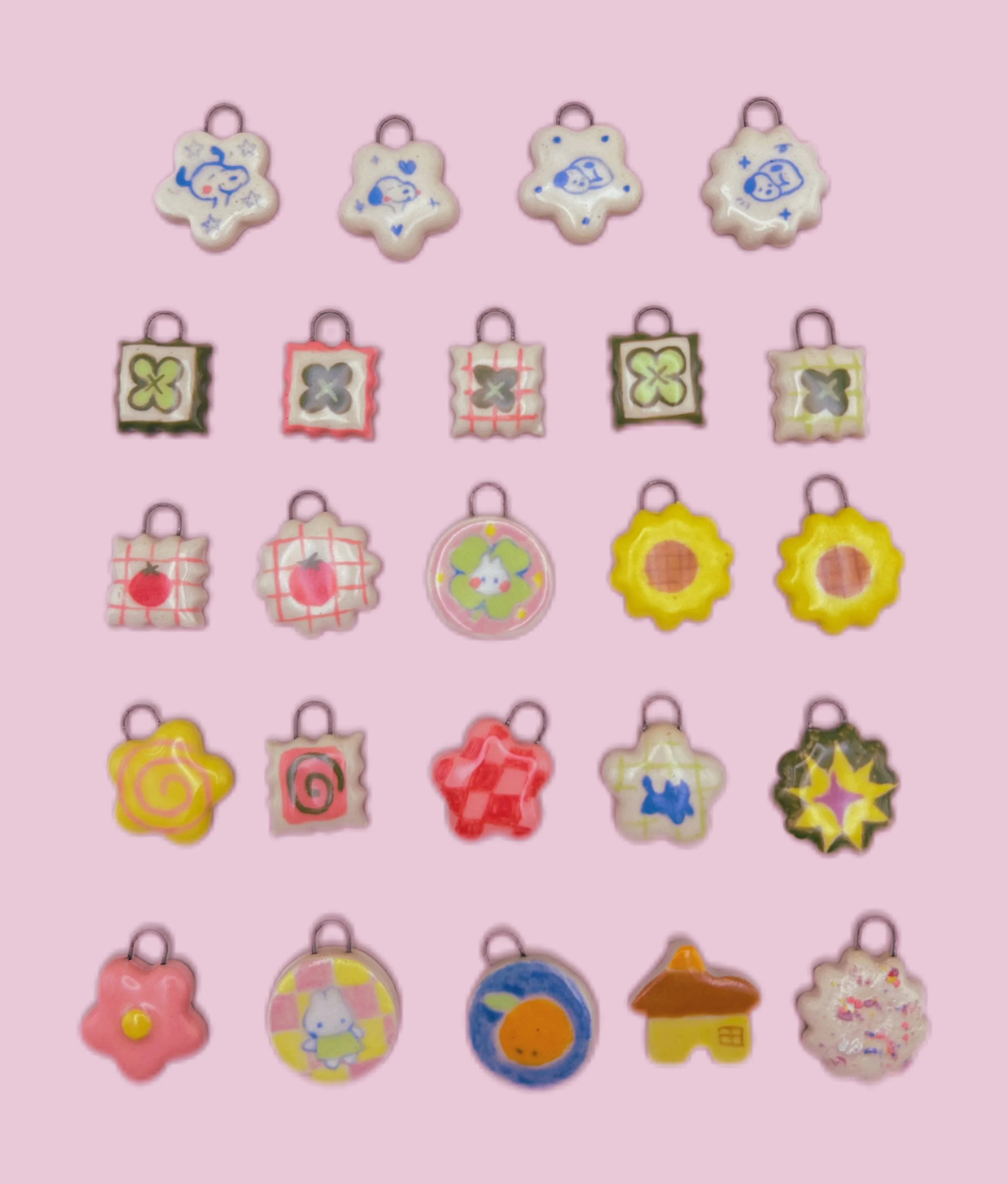 ceramic charms