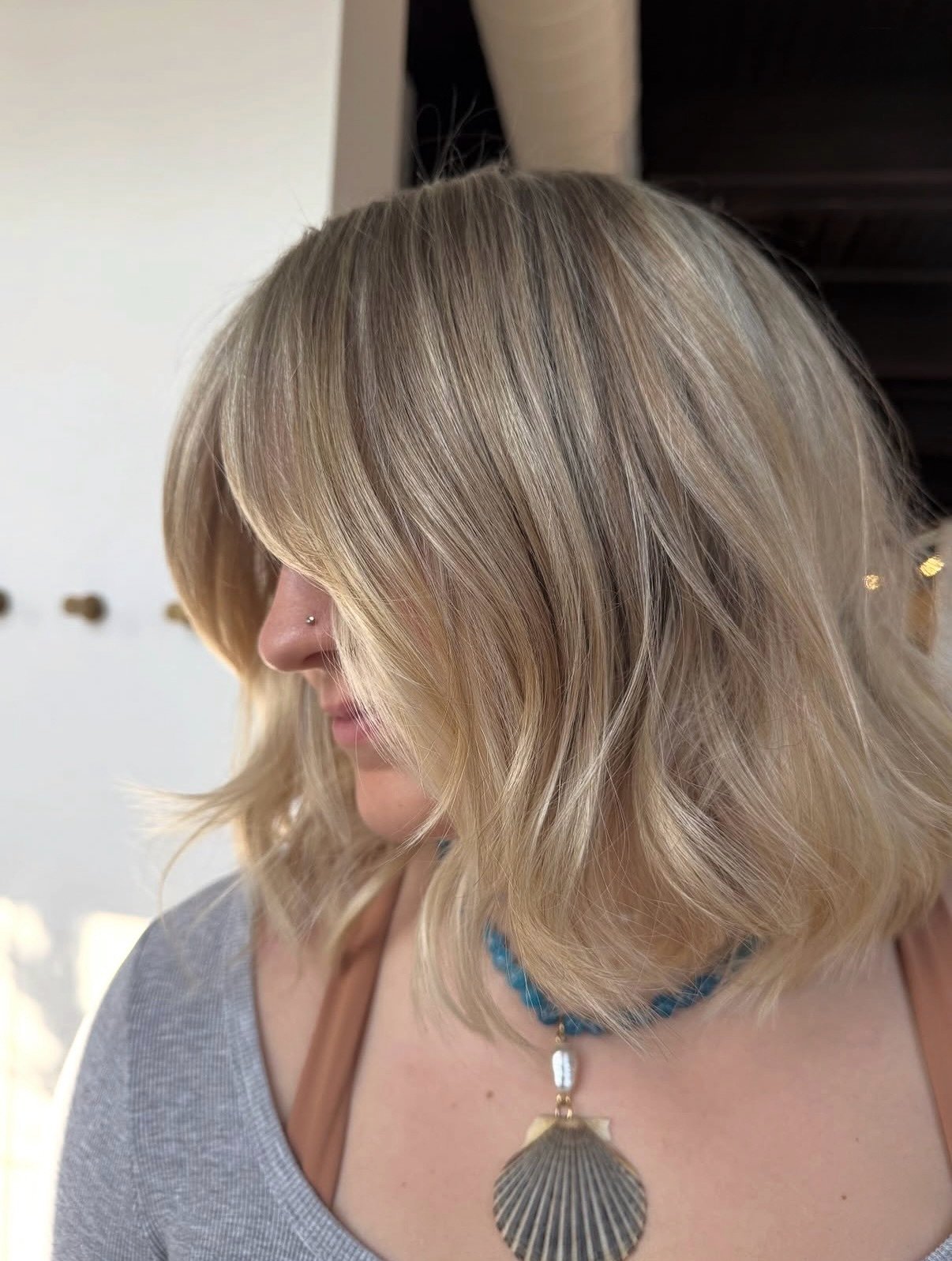 lighter, shorter, elevated. @thedreamyblonde 
the kind of transformation that feels like spring 🌿
swipe for the before + after

Southington, CT - Hair Salon - Blonde Hair- Bob Haircut