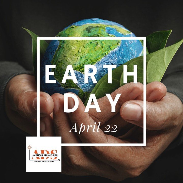 Whether it's using alternate energy sources, reducing our carbon footprint, planting trees, recycling more, or simply spending time outdoors connecting with nature, every action, big or small, makes a difference. #earthday #solarenergy