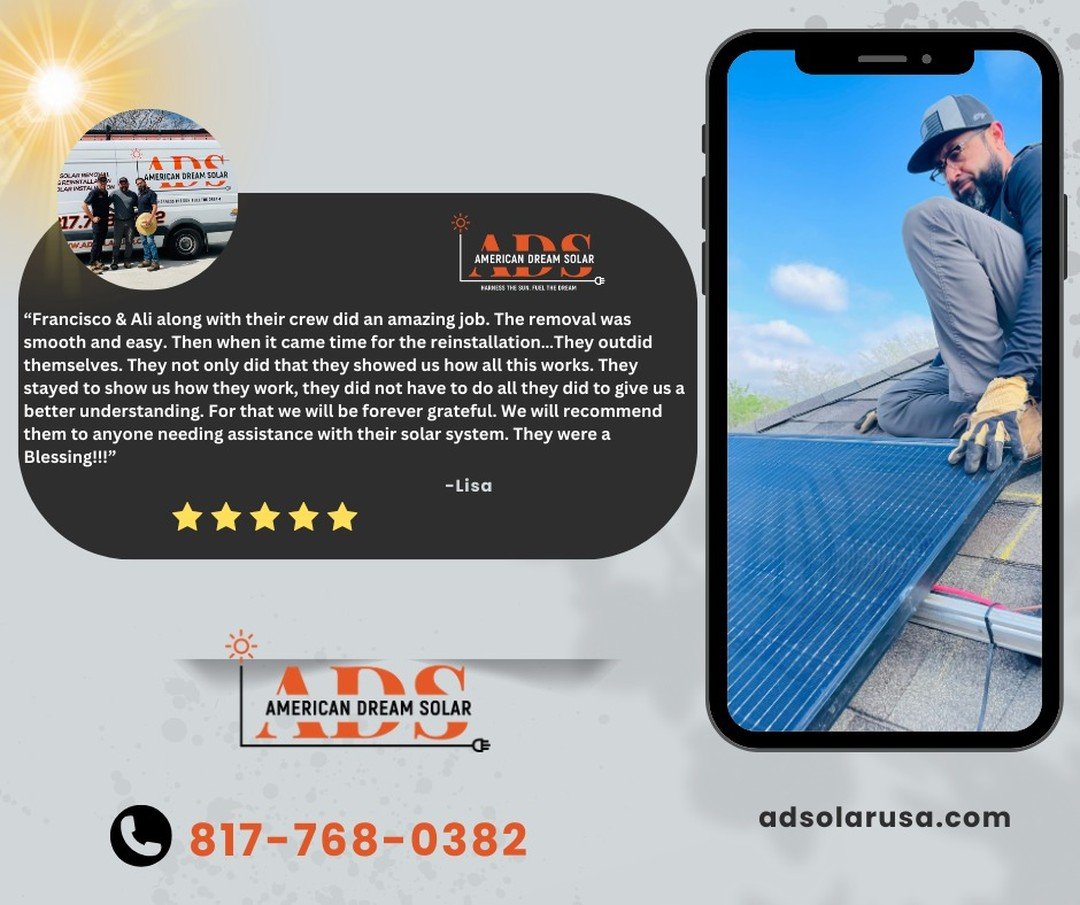 We&rsquo;re thrilled to share that we just received a 5-star Google review from our amazing customer, Lisa! Her kind words remind us of why we love what we do. 
We're truly blessed to work with such incredible customers and dedicated roofers every da