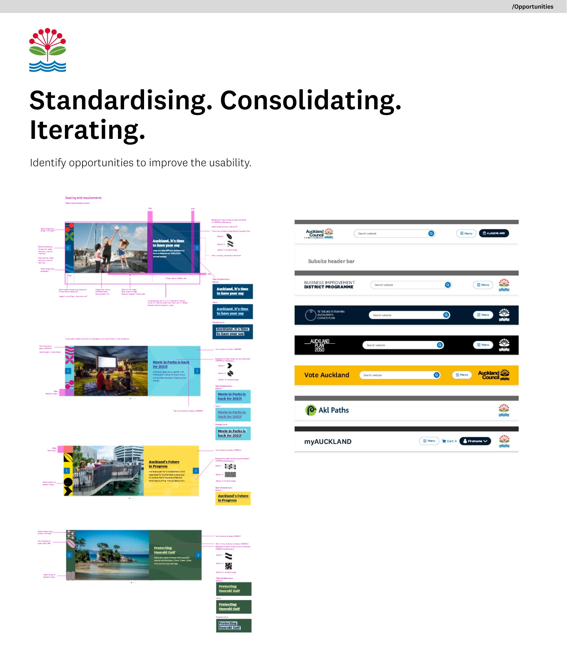 Why have multiple components when it could be one! Example of two components that were redesigned to eliminate multiple components while maintaing the flexibility be used across different scenarios, platforms and digtial products.