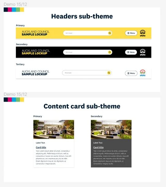 Variants to allow for different product customisation while maintaining brand integerity.