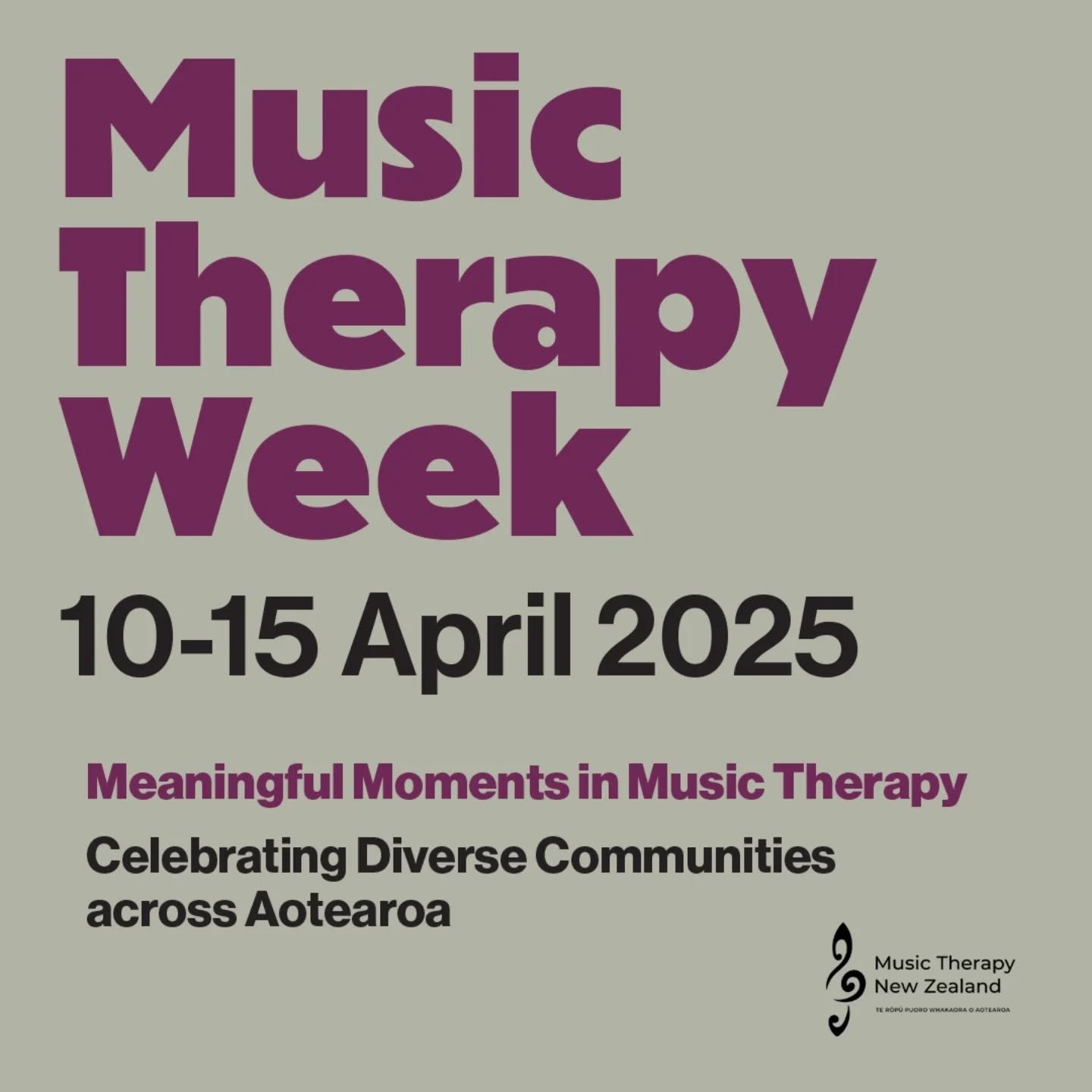Music Therapy Week is coming up soon. Keep an eye out for what's happening in your community and join in the celebration and advocacy for this important and valuable profession 🌻🎶🎸🌼 

Link in bio for events happening in Hawkes Bay and beyond 🎊🌈